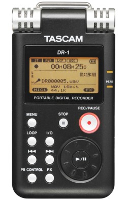 Front View of Tascam DR-1