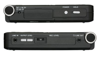 Tascam DR-07 Side Views