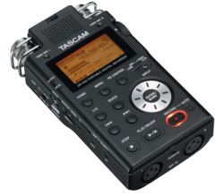 Tascam DR-100 Angle View